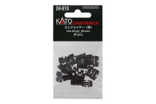 KATO-Lemke K24-819 - N - Schienenverbinder UniJoiner, braun (20 Stück)